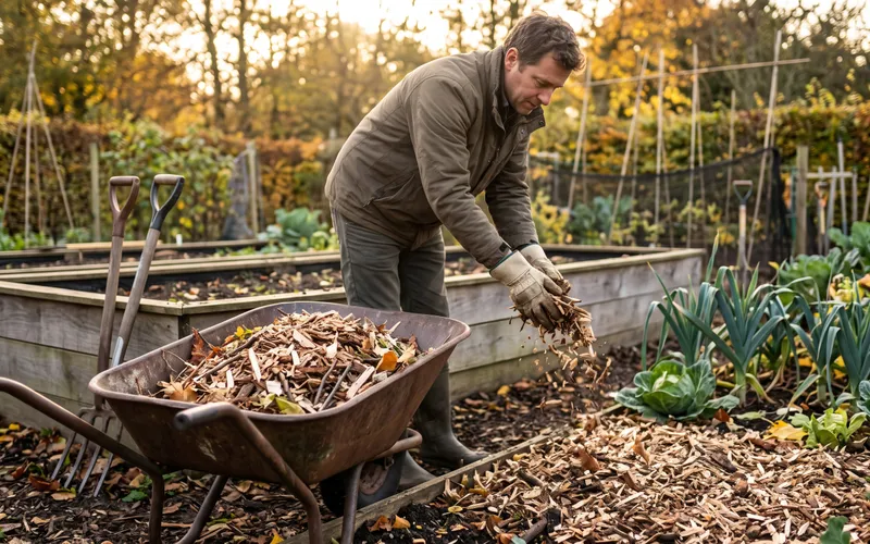 BRF au potager : Comment éviter la redoutable faim d'azote