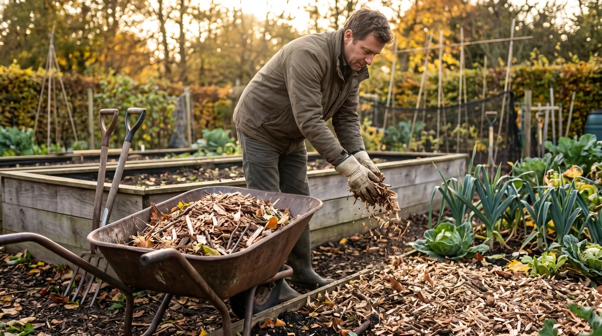 BRF au potager : Comment éviter la redoutable faim d'azote