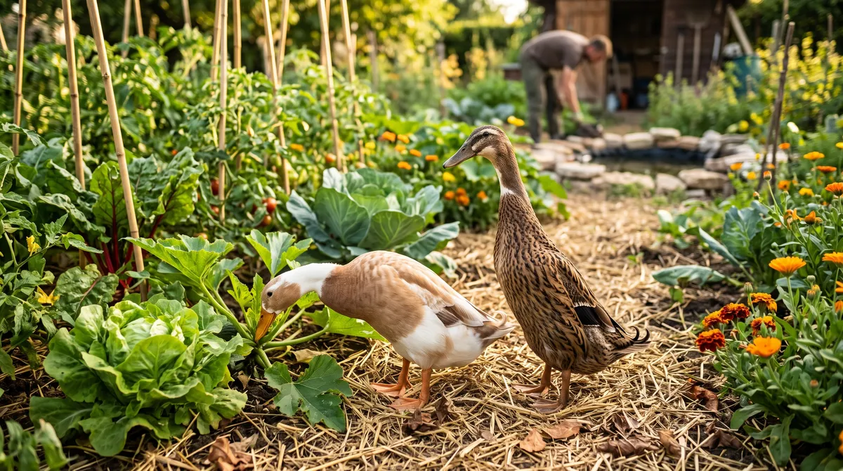 Le canard coureur indien : L'arme absolue contre l'invasion des limaces