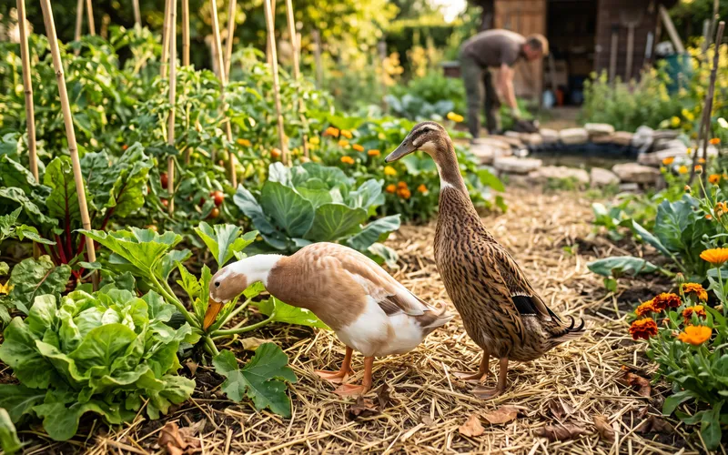 Le canard coureur indien : L'arme absolue contre l'invasion des limaces