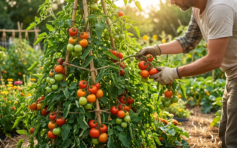 Ne taillez plus vos tomates ! Pourquoi laisser les gourmands explose vos récoltes