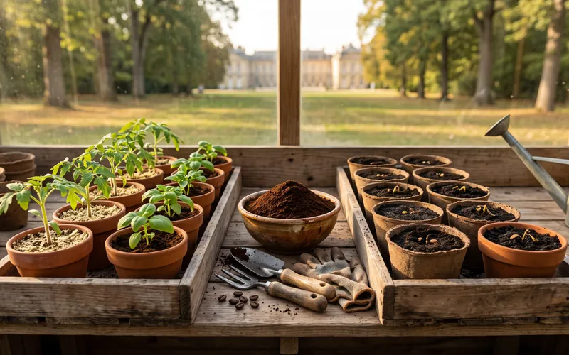 Marc de café semis : Pourquoi il empêche vos graines de germer (Effet allélopathique)