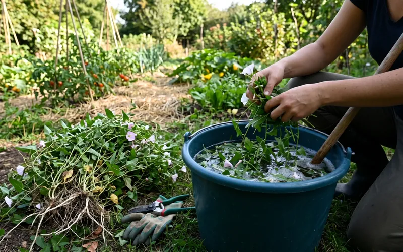 Ne jetez plus le liseron : Transformez cette mauvaise herbe en purin ultra-fertilisant